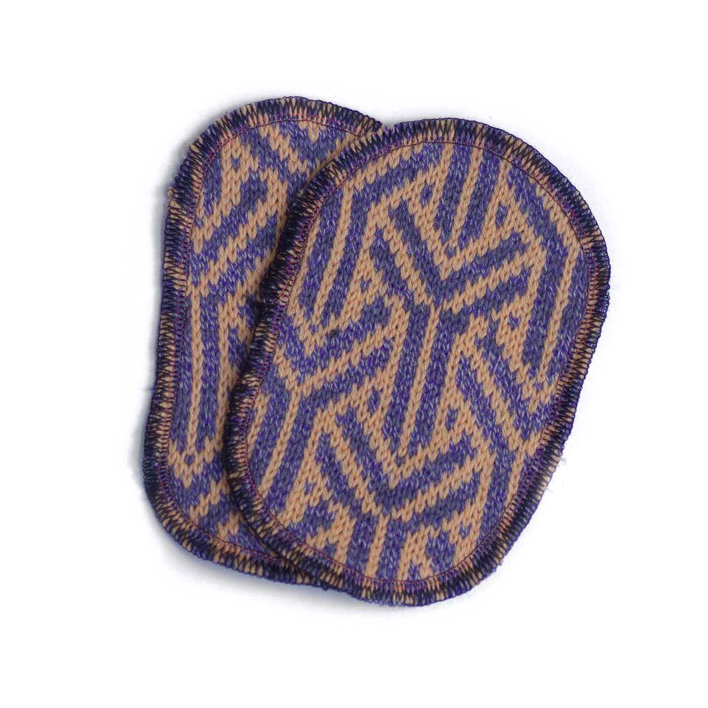 Toppa pesca lilla tweed